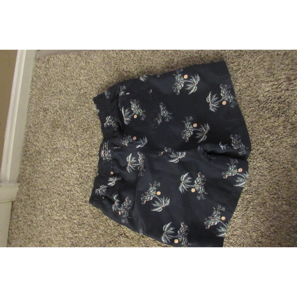 Janie and Jack Boys Palm Tree Tropical Swim Trunks Size 12 Board Shorts - Picture 4 of 4